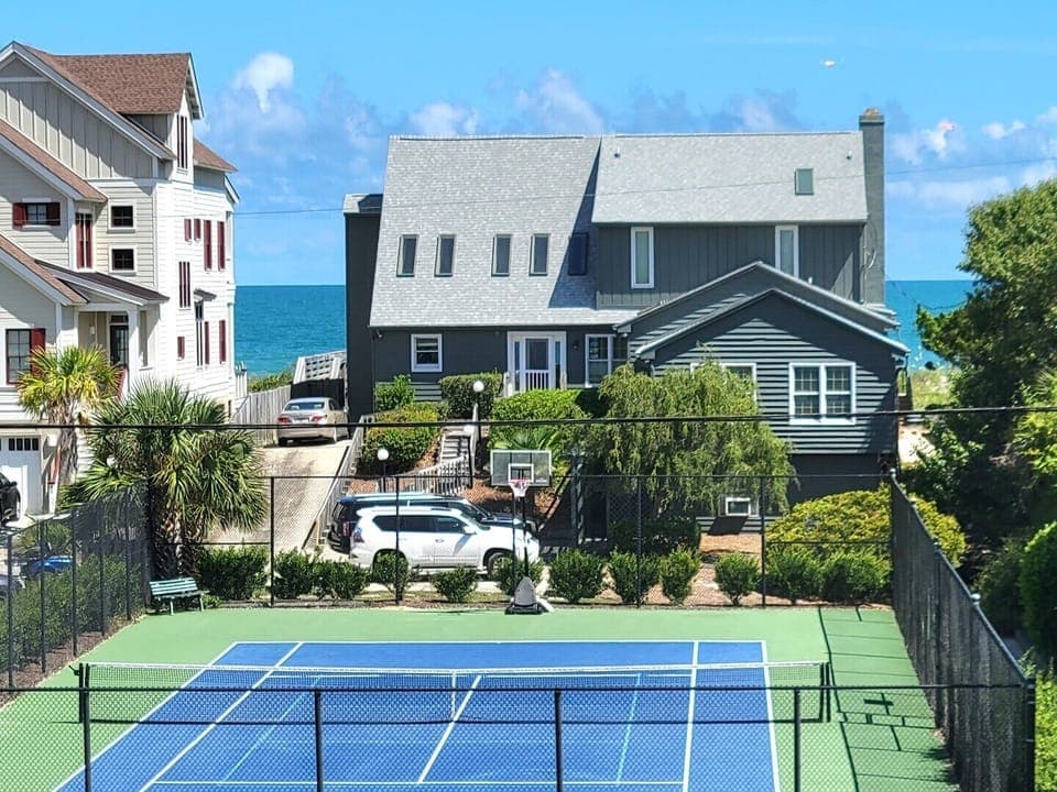 Oceanfront With Private Tennis Court