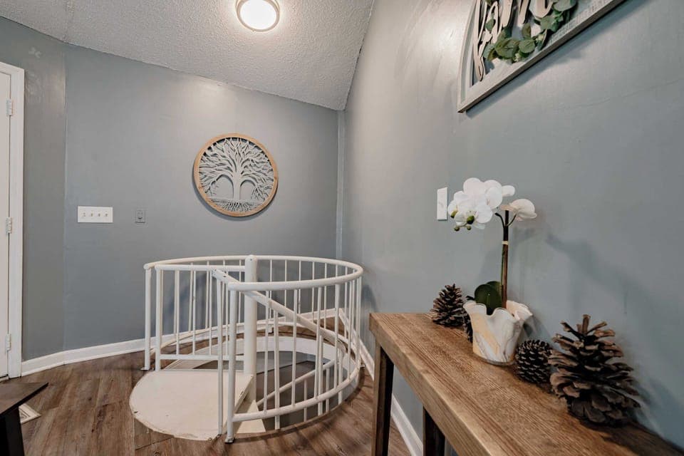 Upstairs