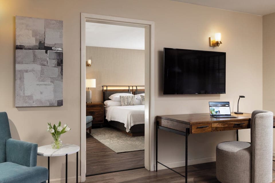 Executive Suite, 1 King Bed with Sofa bed, Annex Building | Individually decorated, desk, iron/ironing board, free WiFi