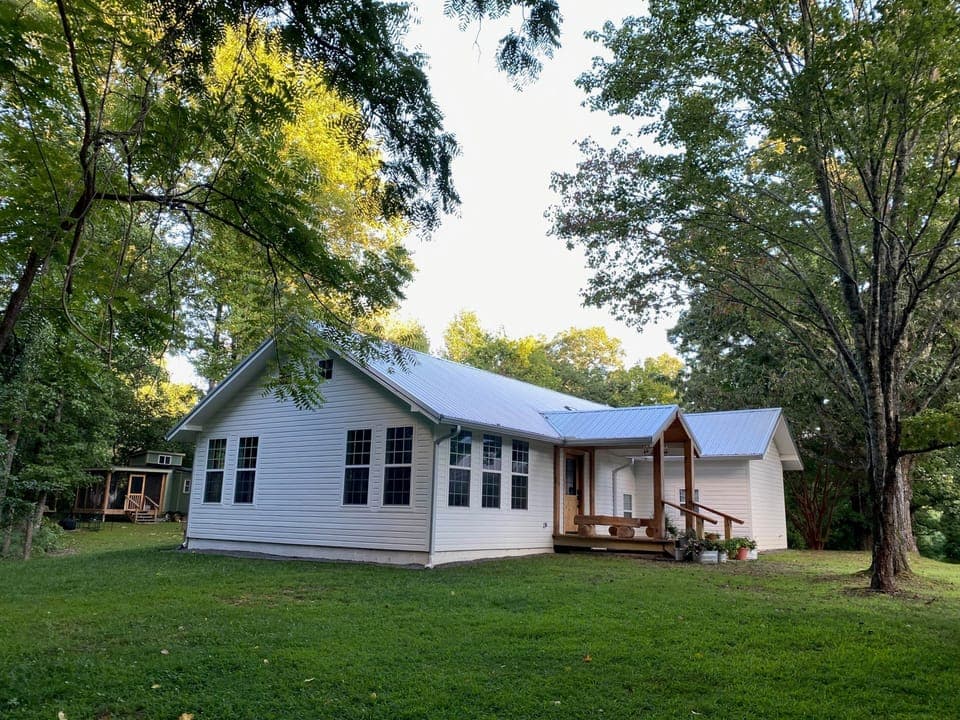 Farmhouse and Tiny House