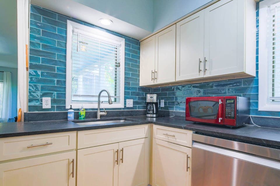 There's plenty of room to prepare your family's meals within the spacious kitchen.