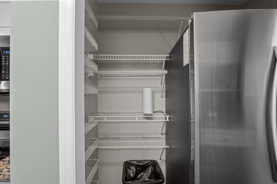 Pantry for food storage 