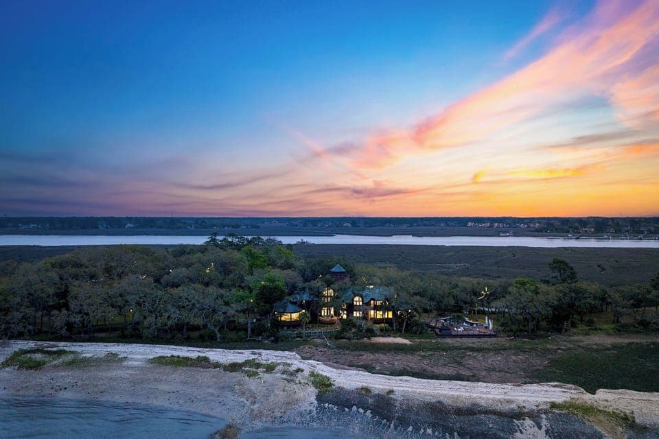 Buck Island at Dusk
