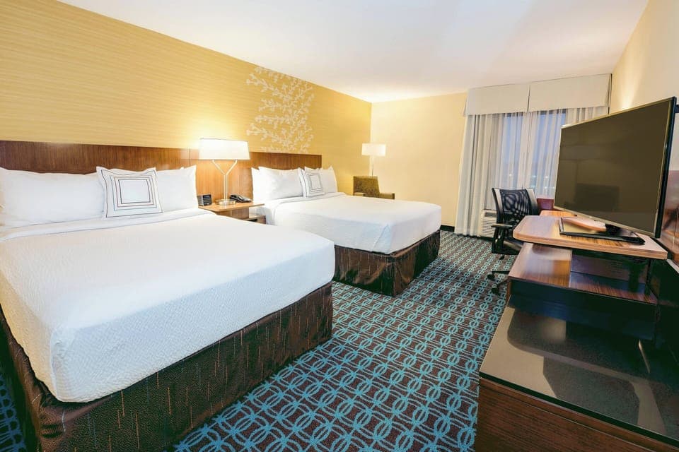 In-room safe, desk, blackout drapes, iron/ironing board