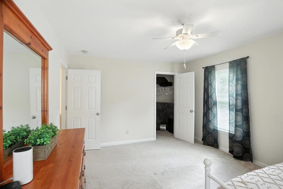 Floor, Flooring, Indoors, Appliance, Ceiling Fan