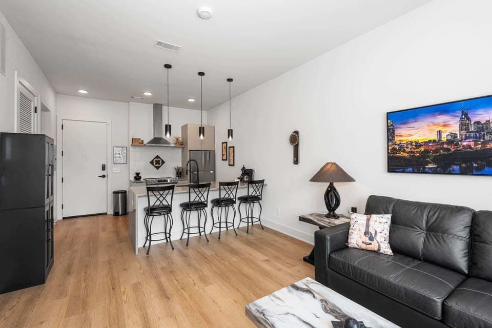 Open-concept layout keeps the vibe easy, social, and relaxed.