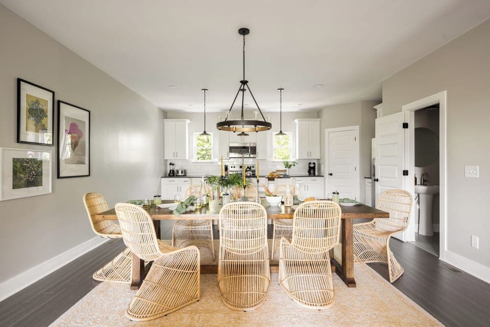 Dining area.