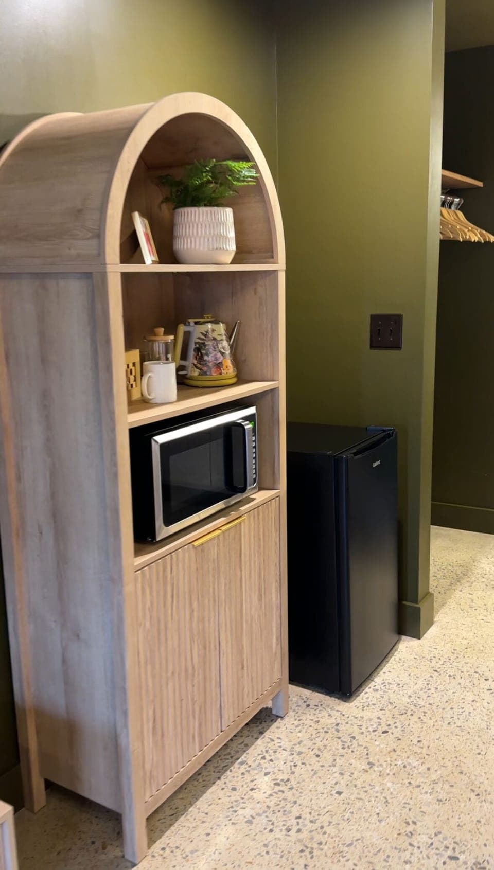 Coffee + tea station