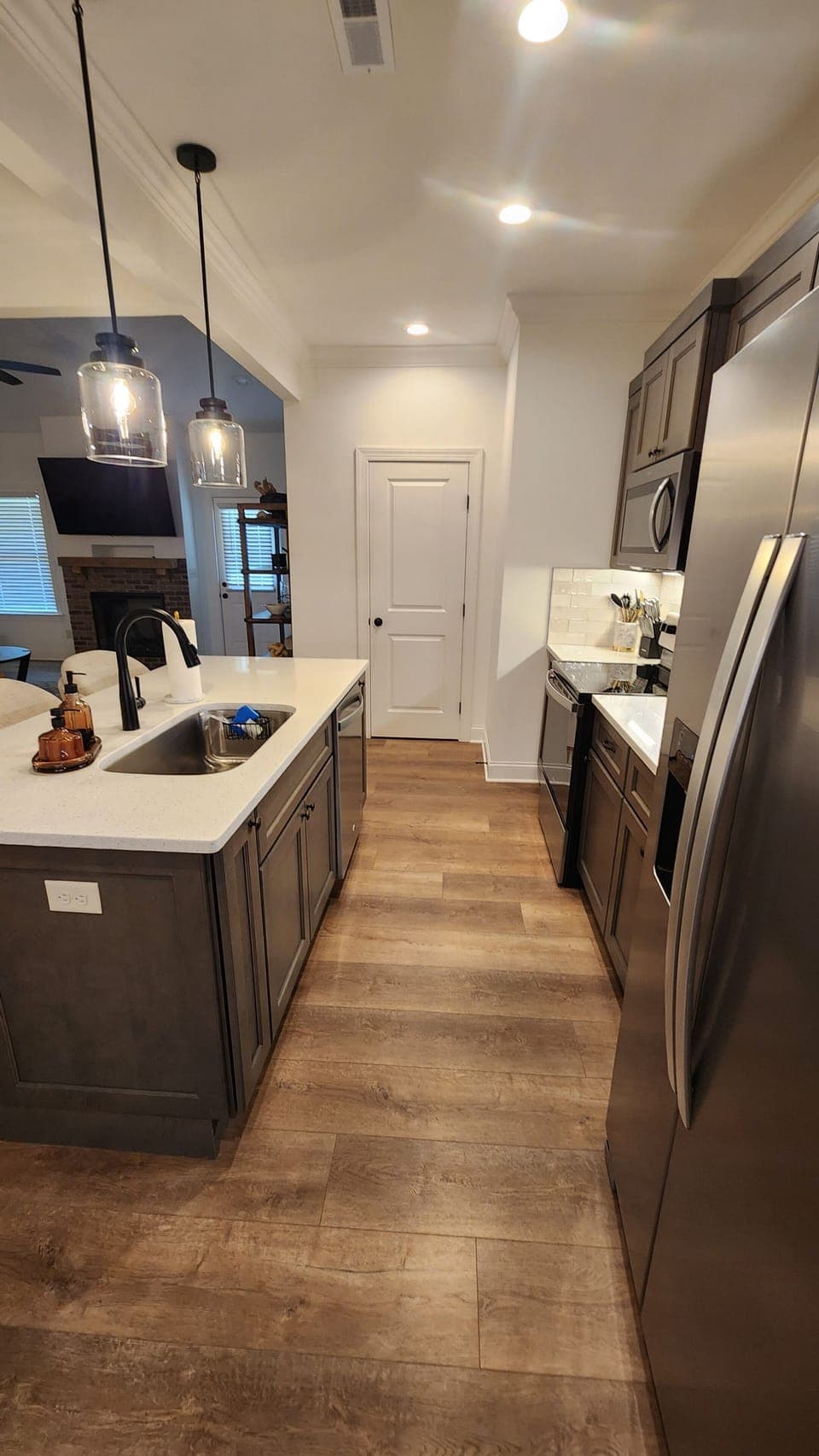 Kitchen, with all your cooking tools. 