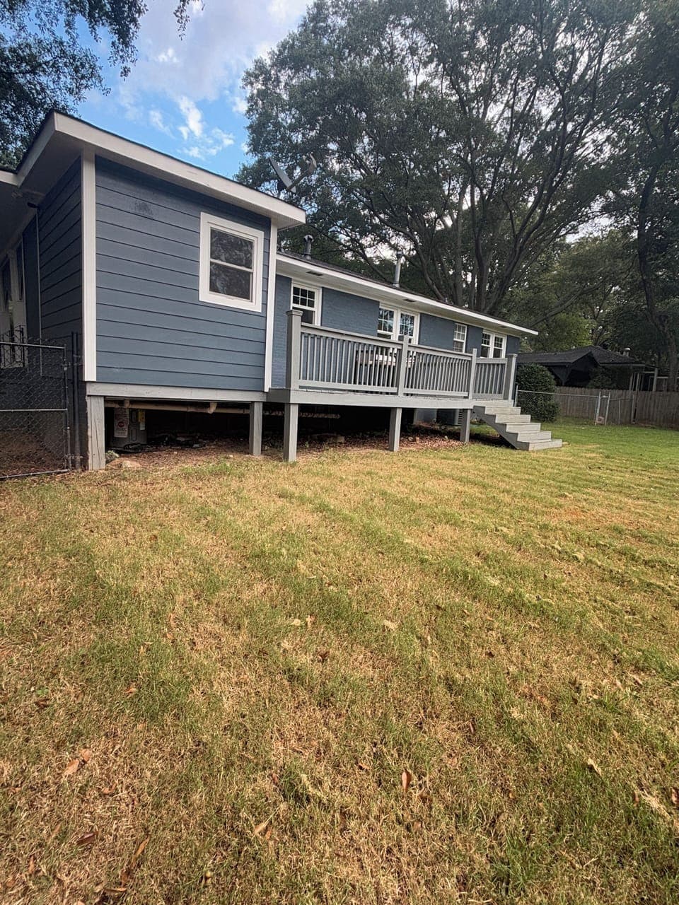 Back porch/yard