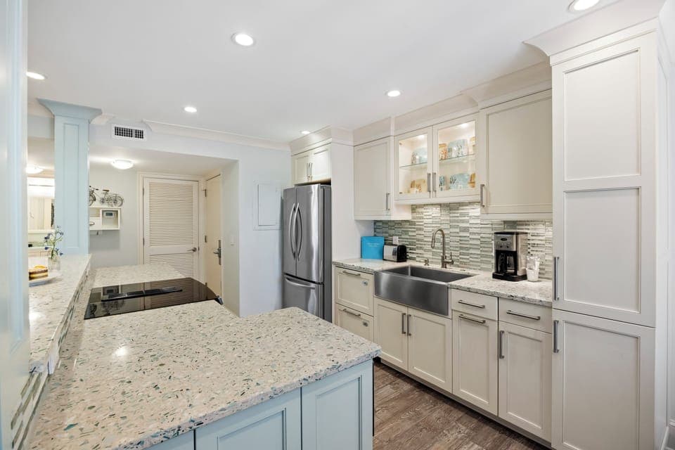 Fully equipped kitchen for your vacation!