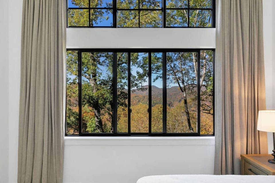View from king suite on main floor
