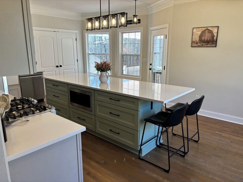 Fully equipped kitchen
