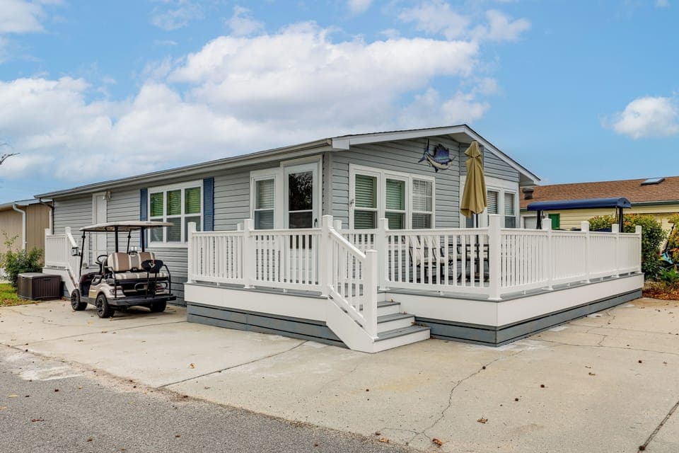 Exterior | Golf Cart Available