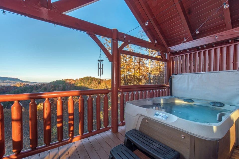 Tennessee Whiskey's bubbling hot tub
