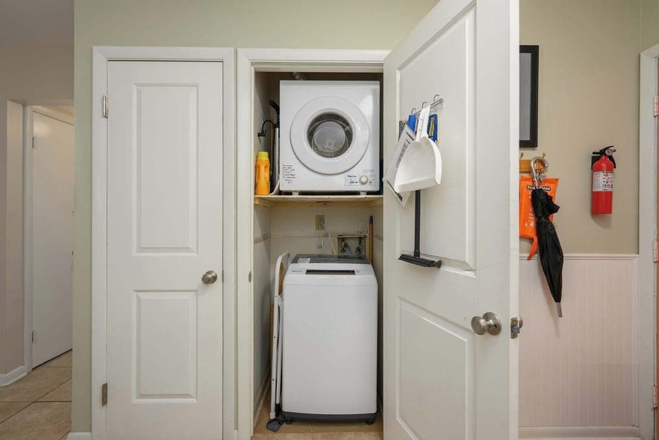 Private washer and dryer
