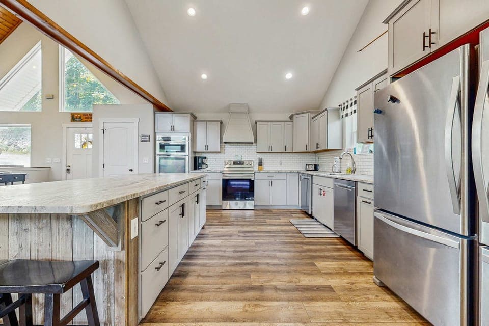 Bright and airy space with modern appliances and a stunning view!
