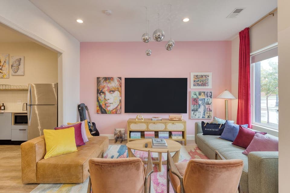 Settle in and make this your Nashville living room. (A101, A103)