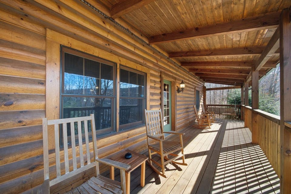 Covered Front Deck