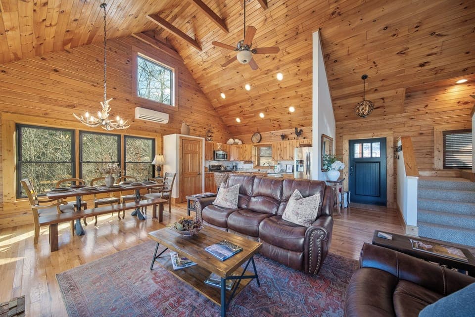Vaulted Ceiling and Bright, Open Floor Plan