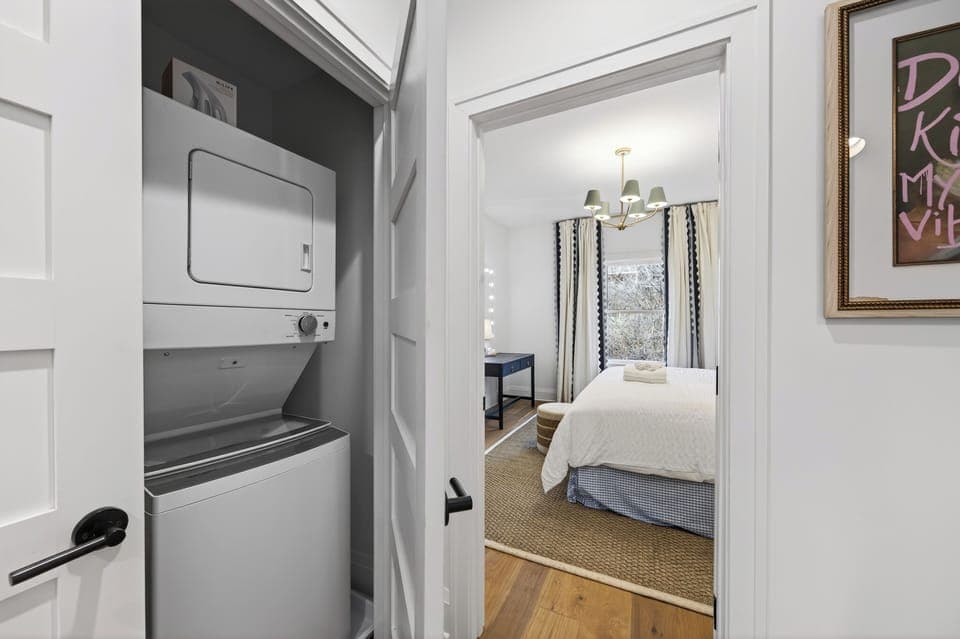 Laundry area.