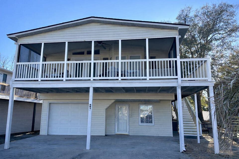 Cover porch and parking