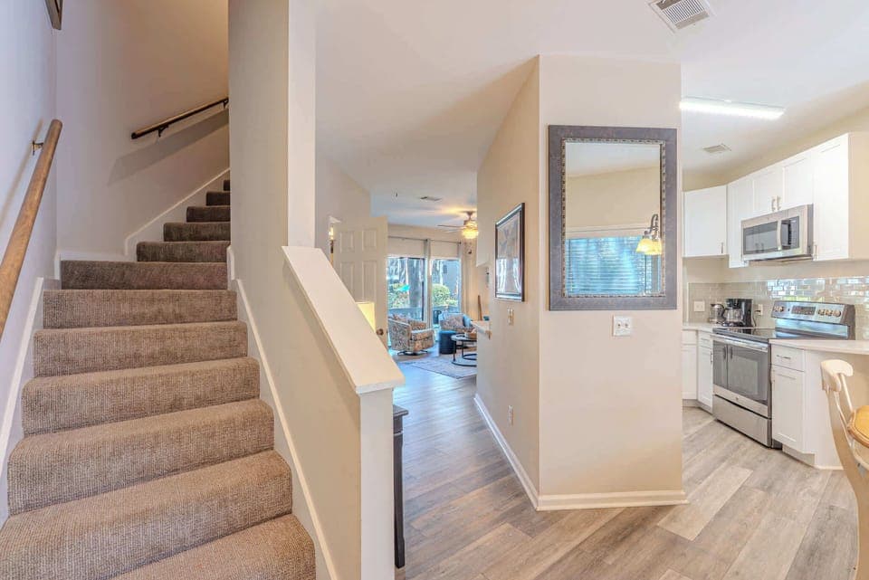 Welcoming front entrance into the home!