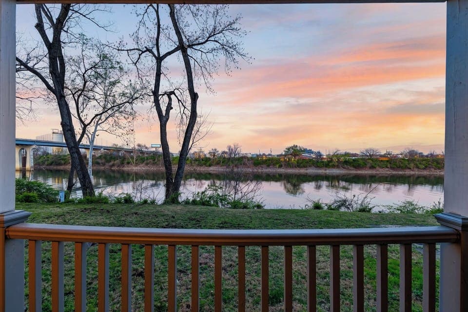 Breathtaking river view directly from your private balcony.