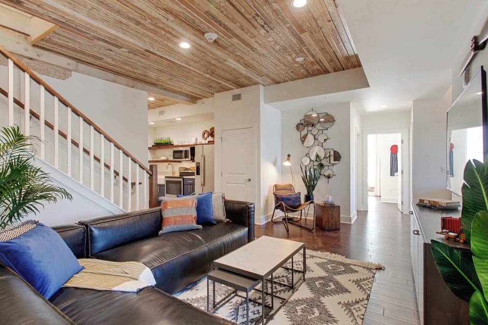 Unit 304 | Open Concept Living Room | XL Flat Screen TV | Third Floor