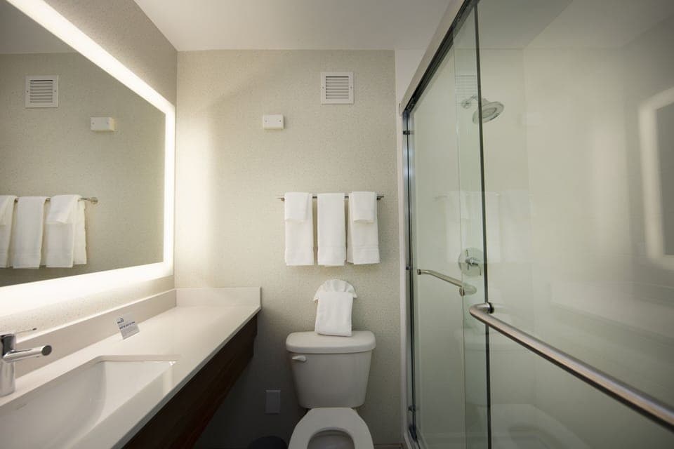 Room, 2 Queen Beds, Non Smoking (Leisure) | In-room safe, desk, laptop workspace, blackout drapes