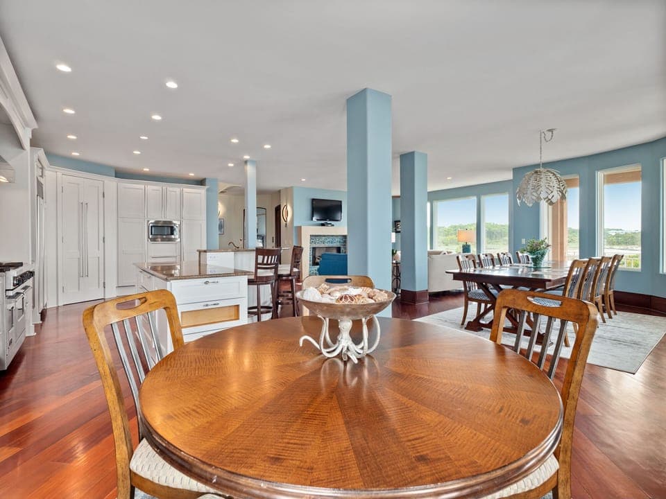 Small Dining Table in Living Area