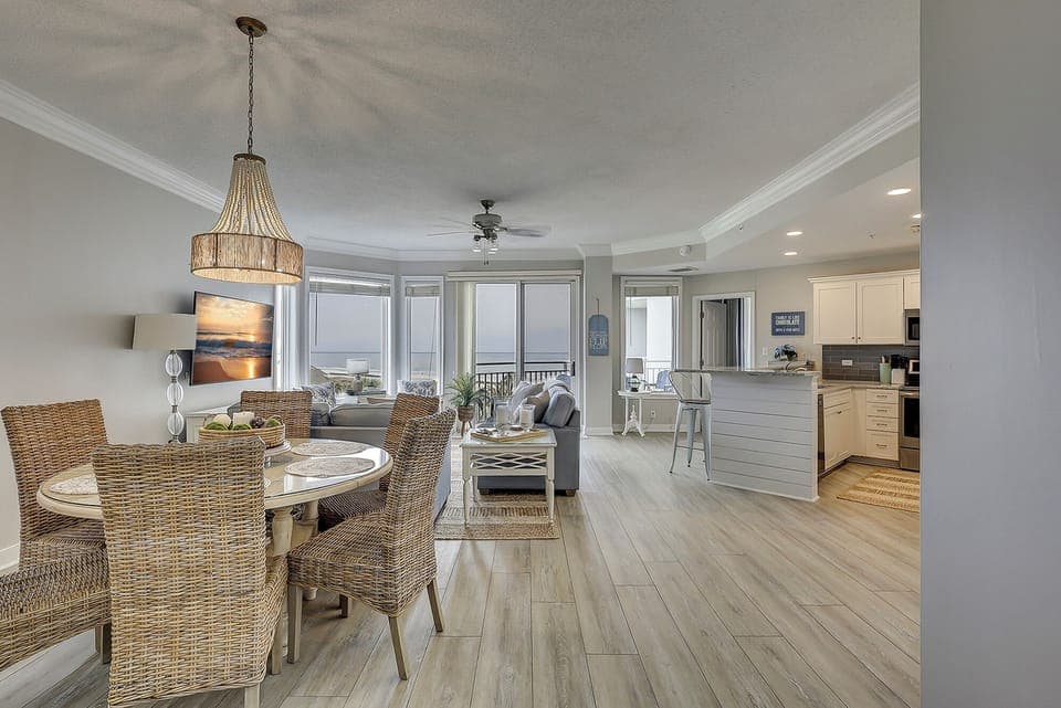 Dining Room to Living Room View