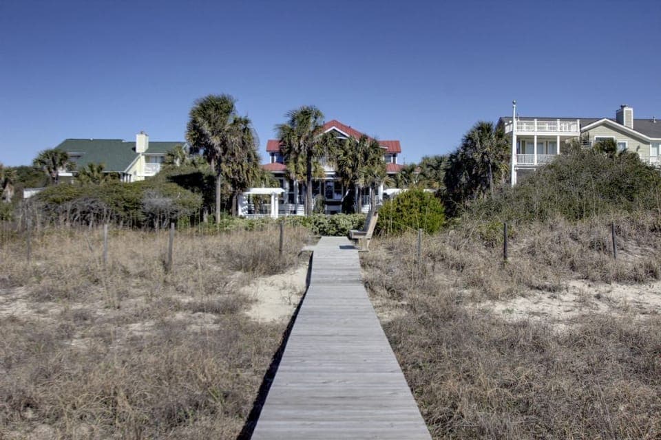 Private Walk To The Beach Over The Dunes
