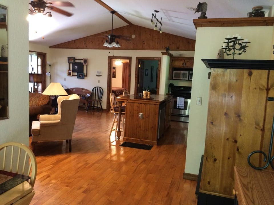 View from the back door