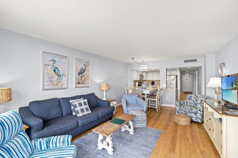 Oceanfront Living Room