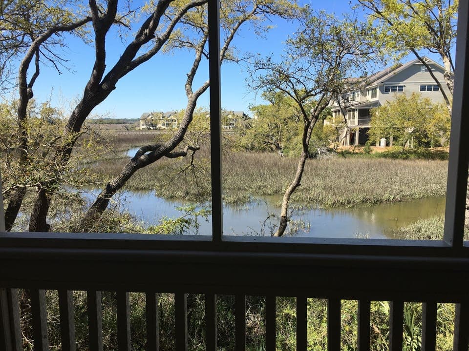 View from balcony