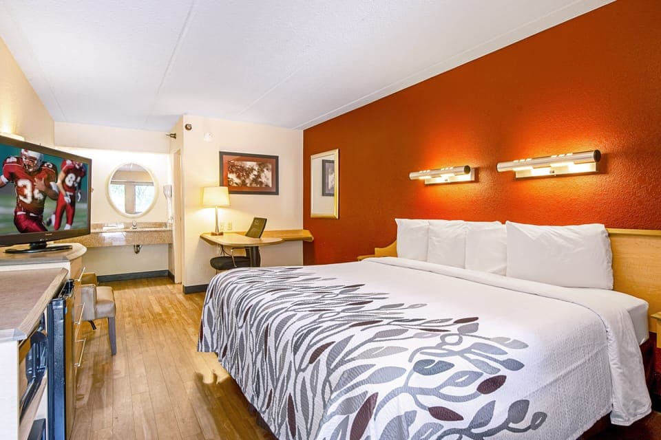 Superior Room, 1 King Bed (Smoke Free) | Desk, laptop workspace, free cribs/infant beds, free WiFi