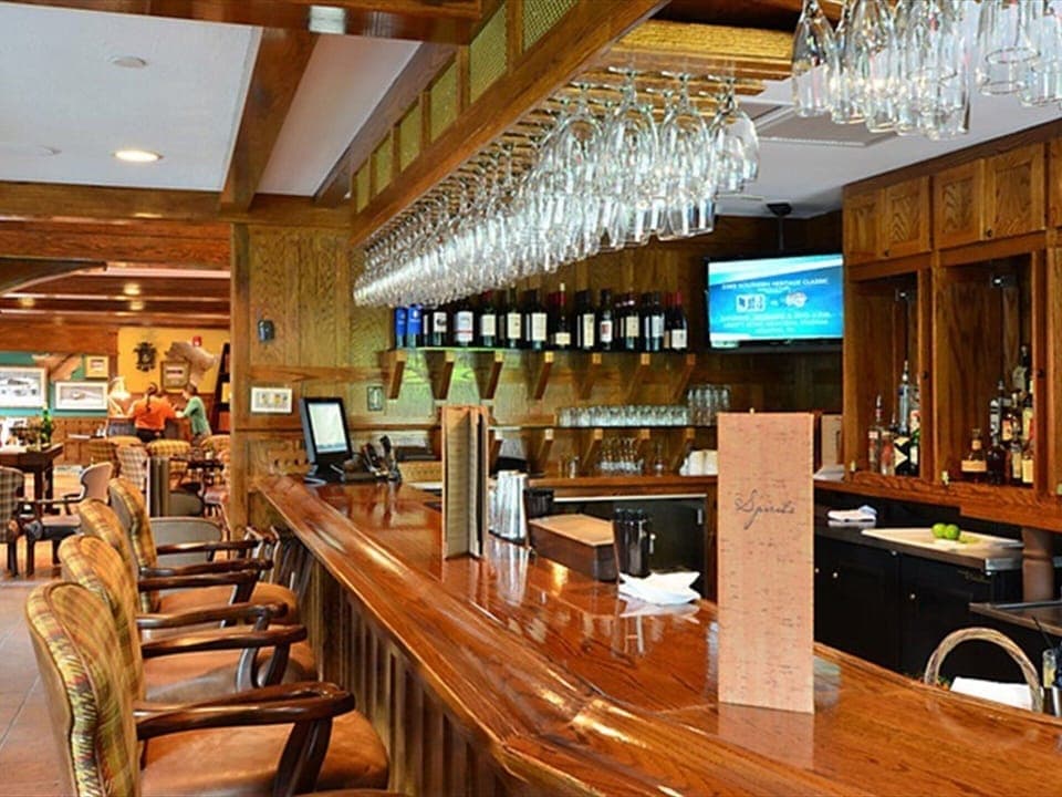 Timberlake bar and restaurant are a few steps away.