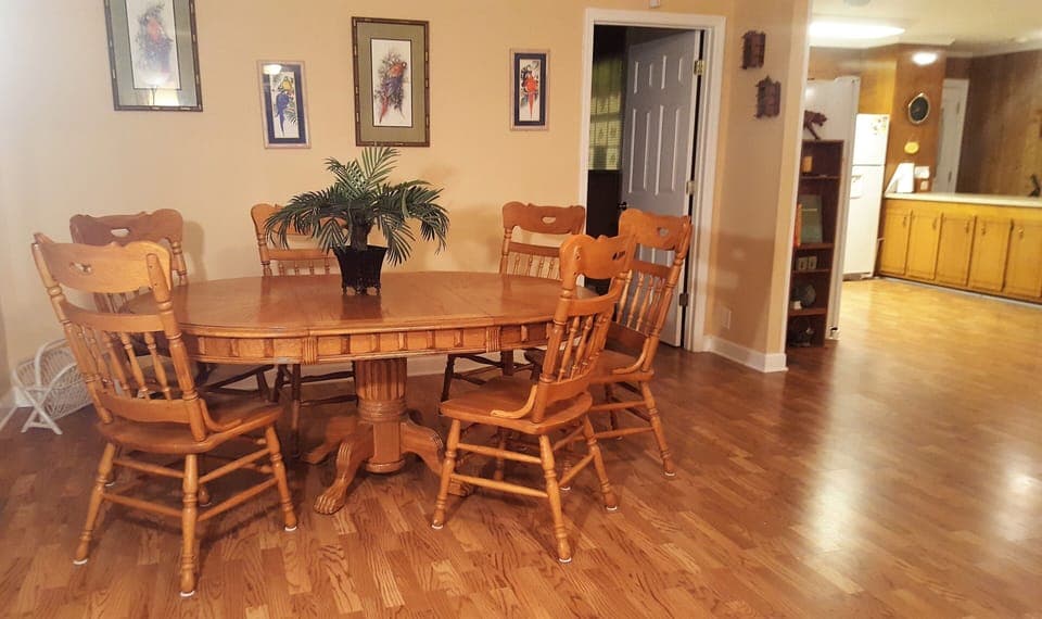 Two dining tables