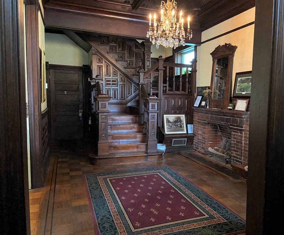 Interior entrance