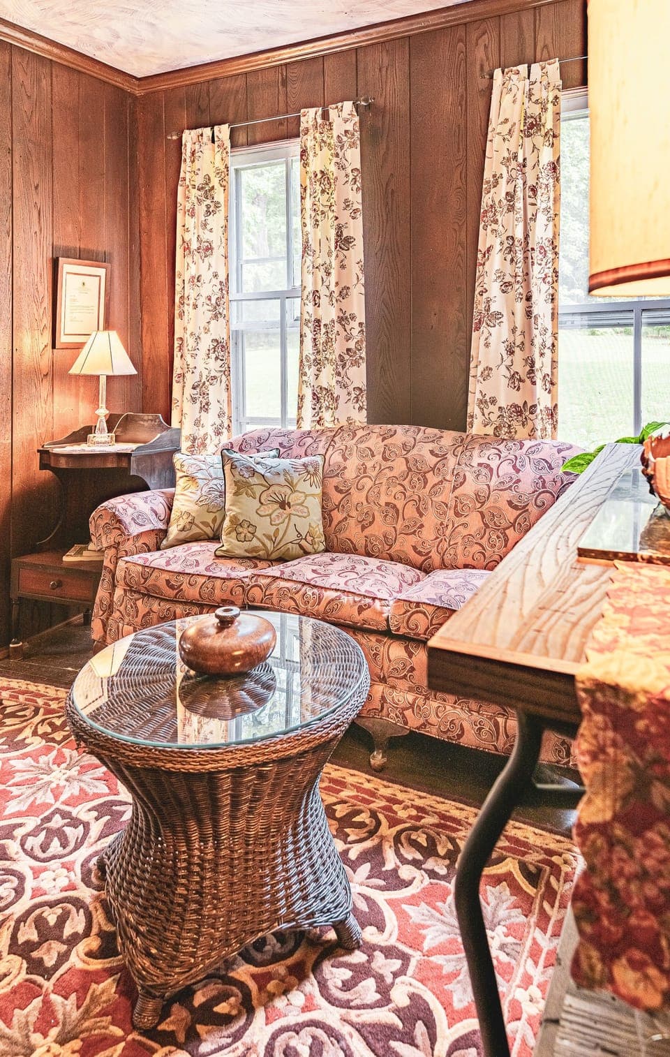 Lobby sitting area