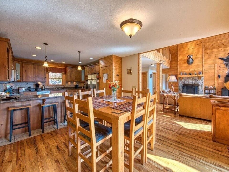 Dining Room into Kitchen and Great Room
