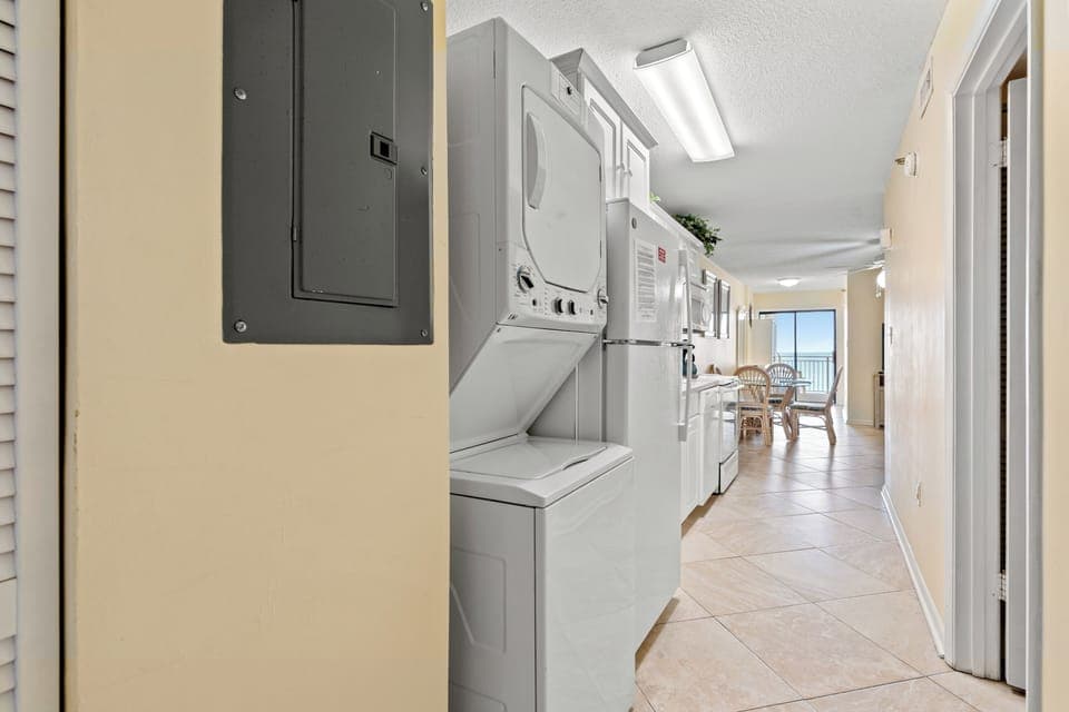 Washer & dryer in unit