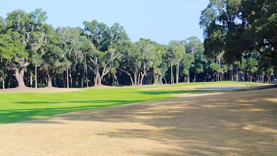 You will love the views of the golf course just beyond the backyard trees.