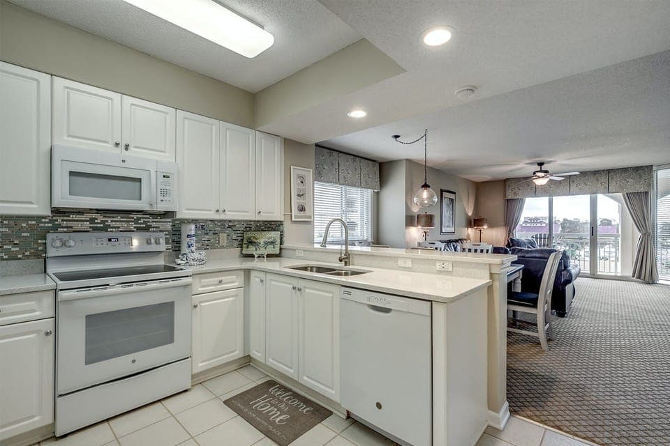 Open floor plan 