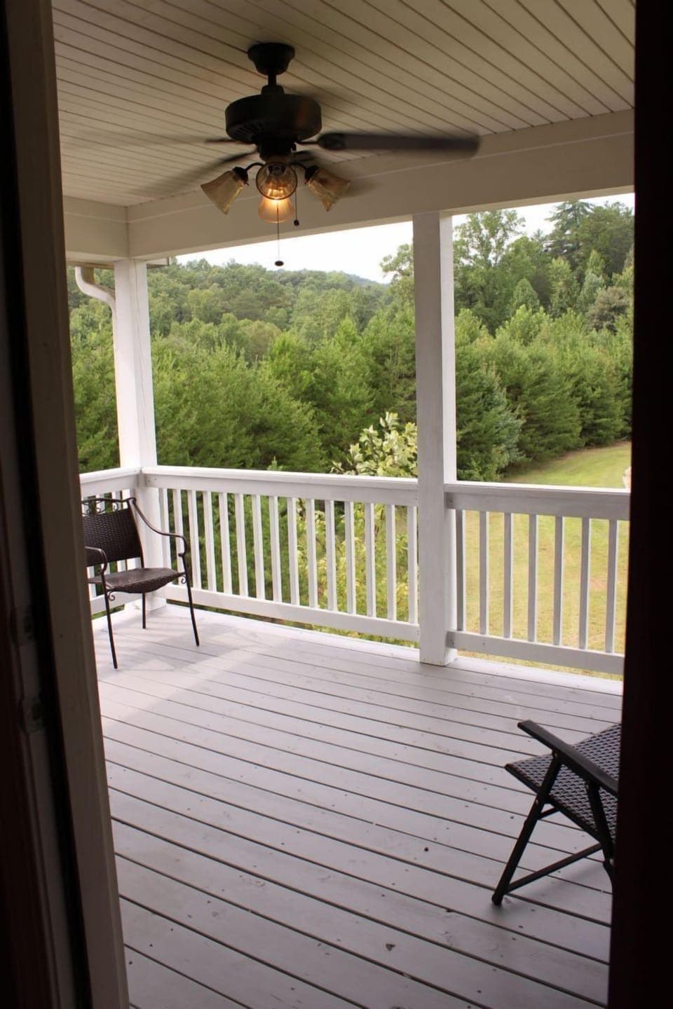 Upstairs Balcony