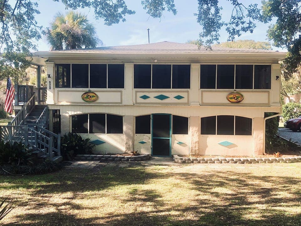 Front view of home from E Ashley AVE..