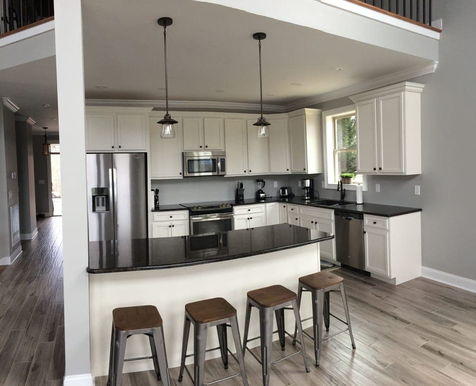 Fully stocked kitchen