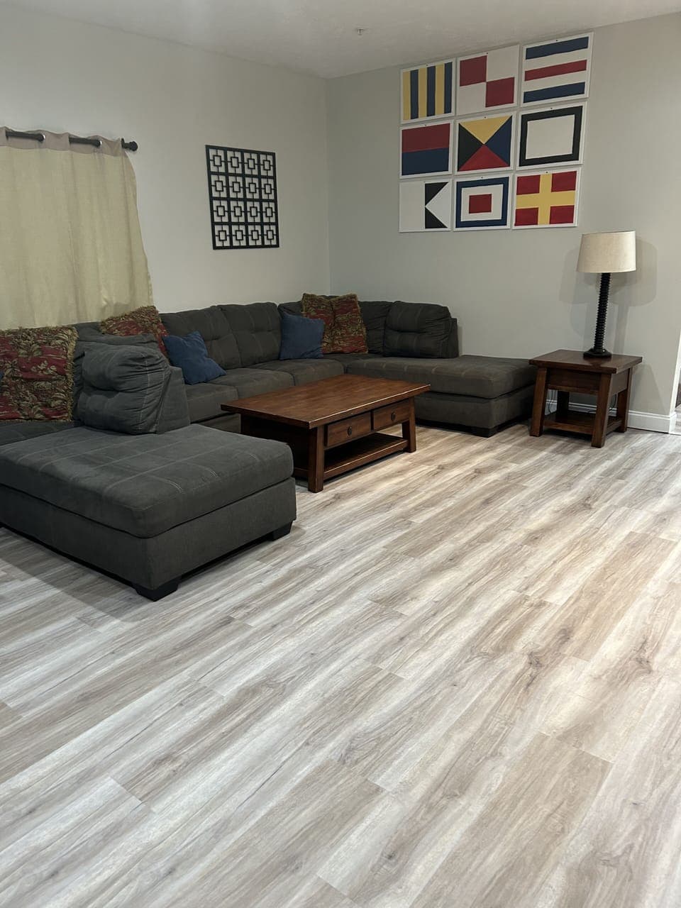 Main level living room area