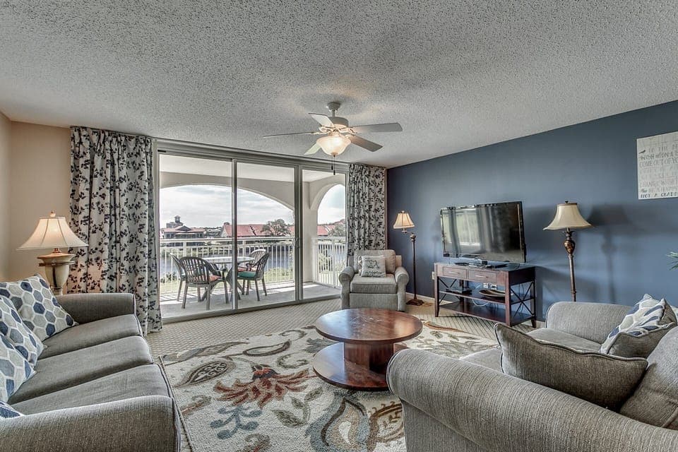 Waterway Views from the Living Room 